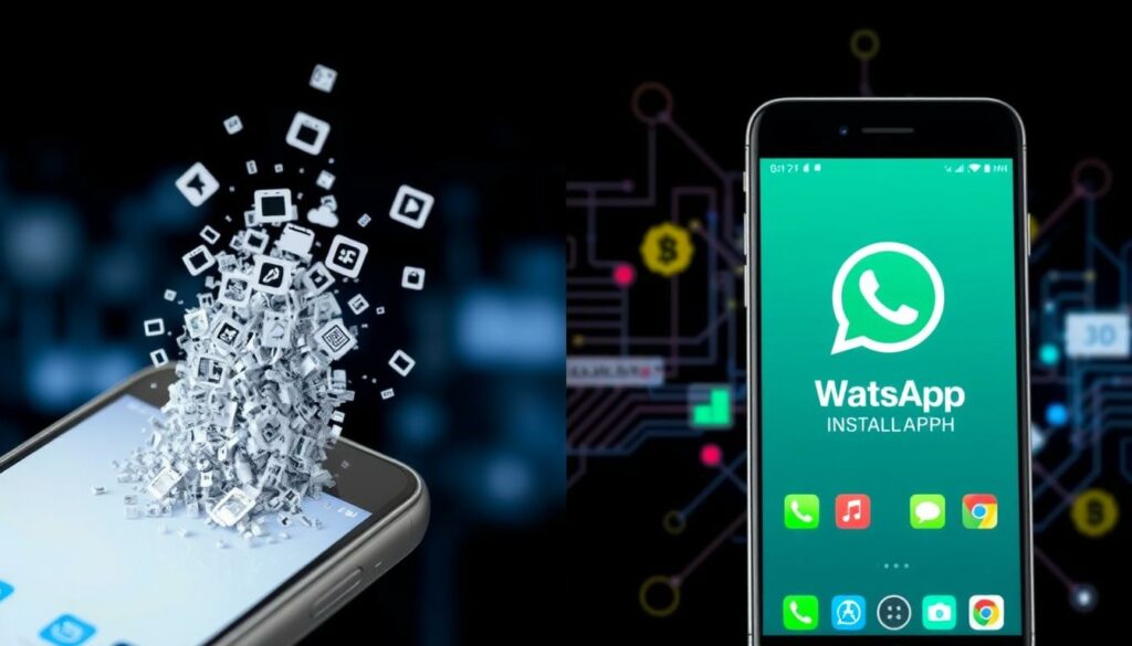 Cache leeren und Neuinstallation von WhatsApp für Android und iOS